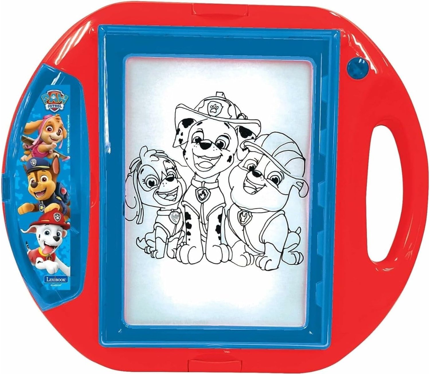 QEVA Tekenprojector Kinderen - Tekenprojector - Projectie Tekenbord - Blauw/Rood - 31cm x 27cm x 6cm
