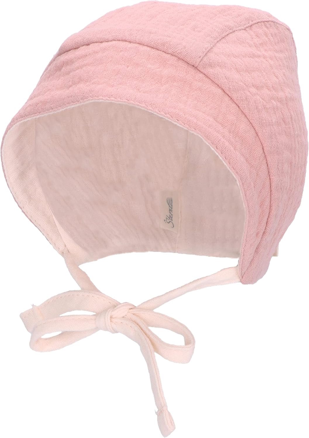 Sterntaler Omkeerbare Musselin Kinder Muts met Lintjes