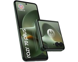 Motorola razr 70 plus 17,5 cm (6.9) Dual SIM Android 16.0 5G USB Type-C 12 GB 512 GB 4500 mAh Donkergroen