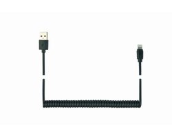 Gembird CC-LMAM-1.5M Lightning-kabel 1,5 m Zwart