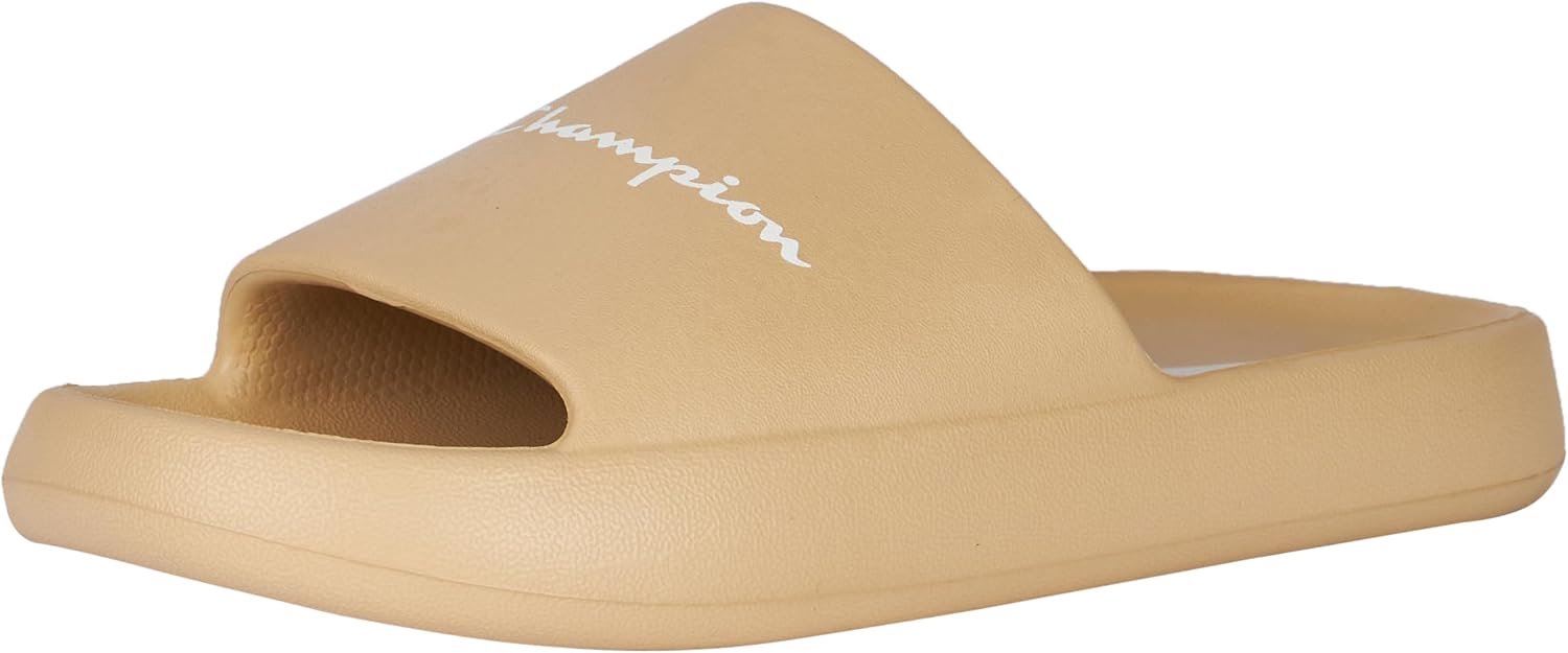 Champion Heren Legacy Zachte Pantoffels Comfortabele Instappers Beige