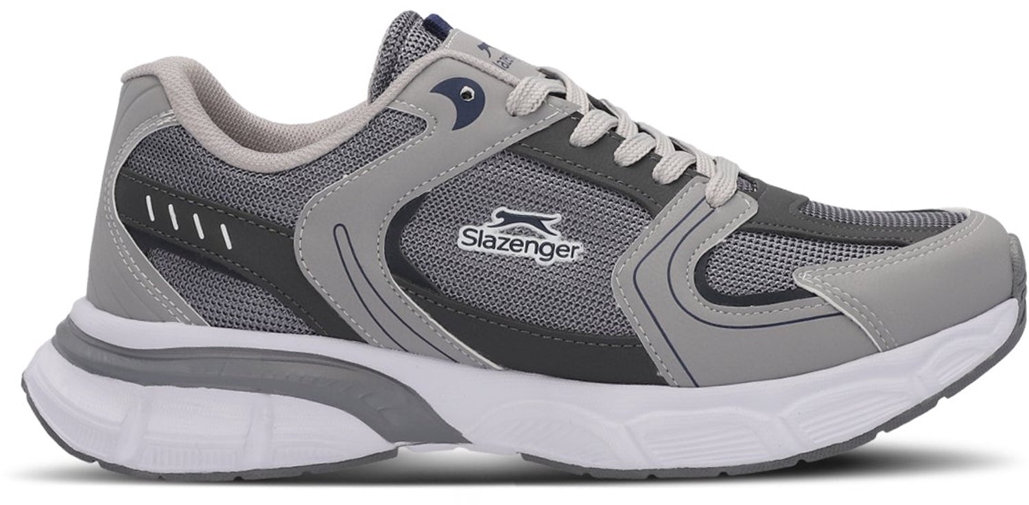 Slazenger Zex Heren Hardloopschoenen - Donkergrijs