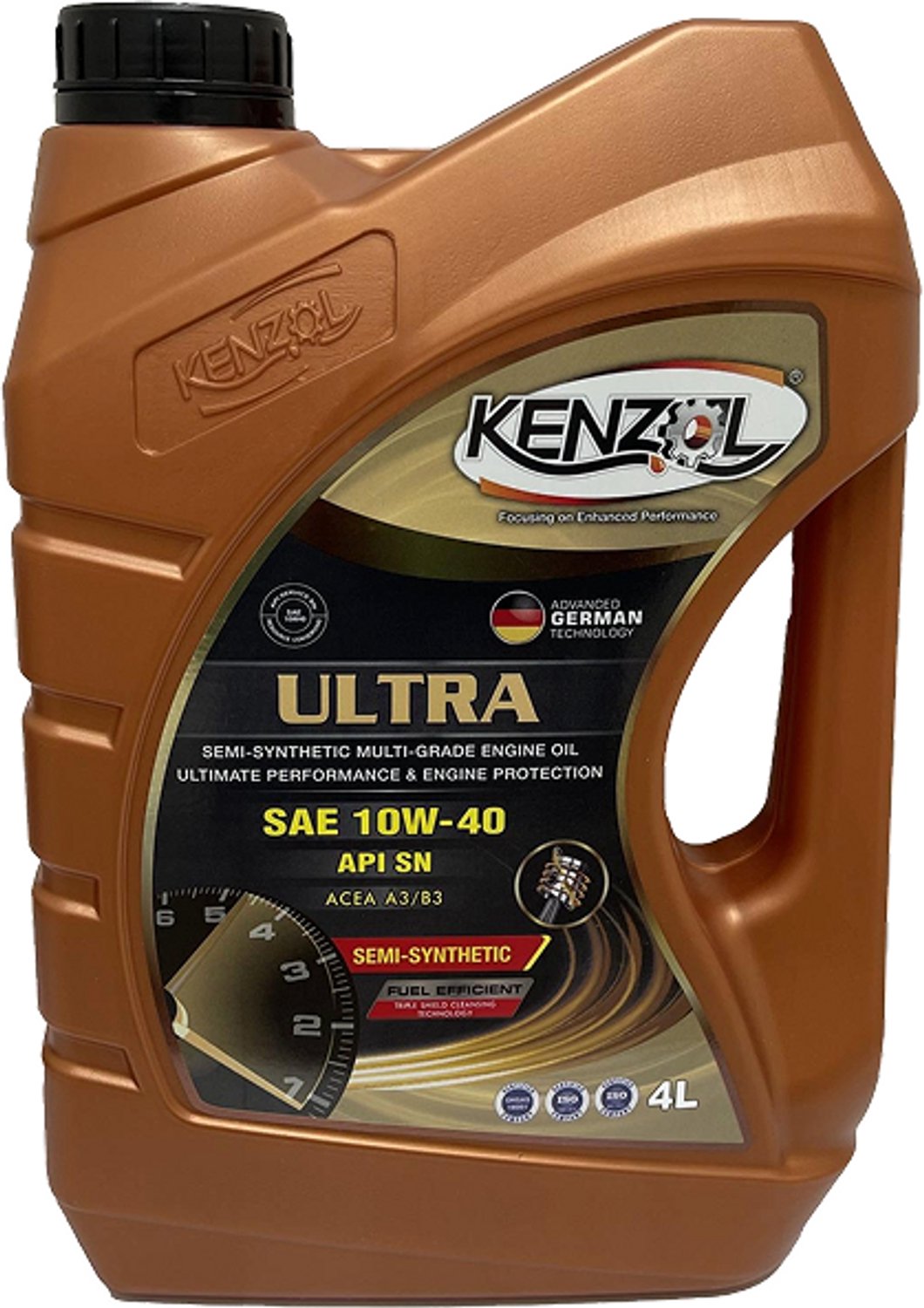 Kenzol ULTRA SAE 10W40 - Motorolie - Semisynthetisch - 1L