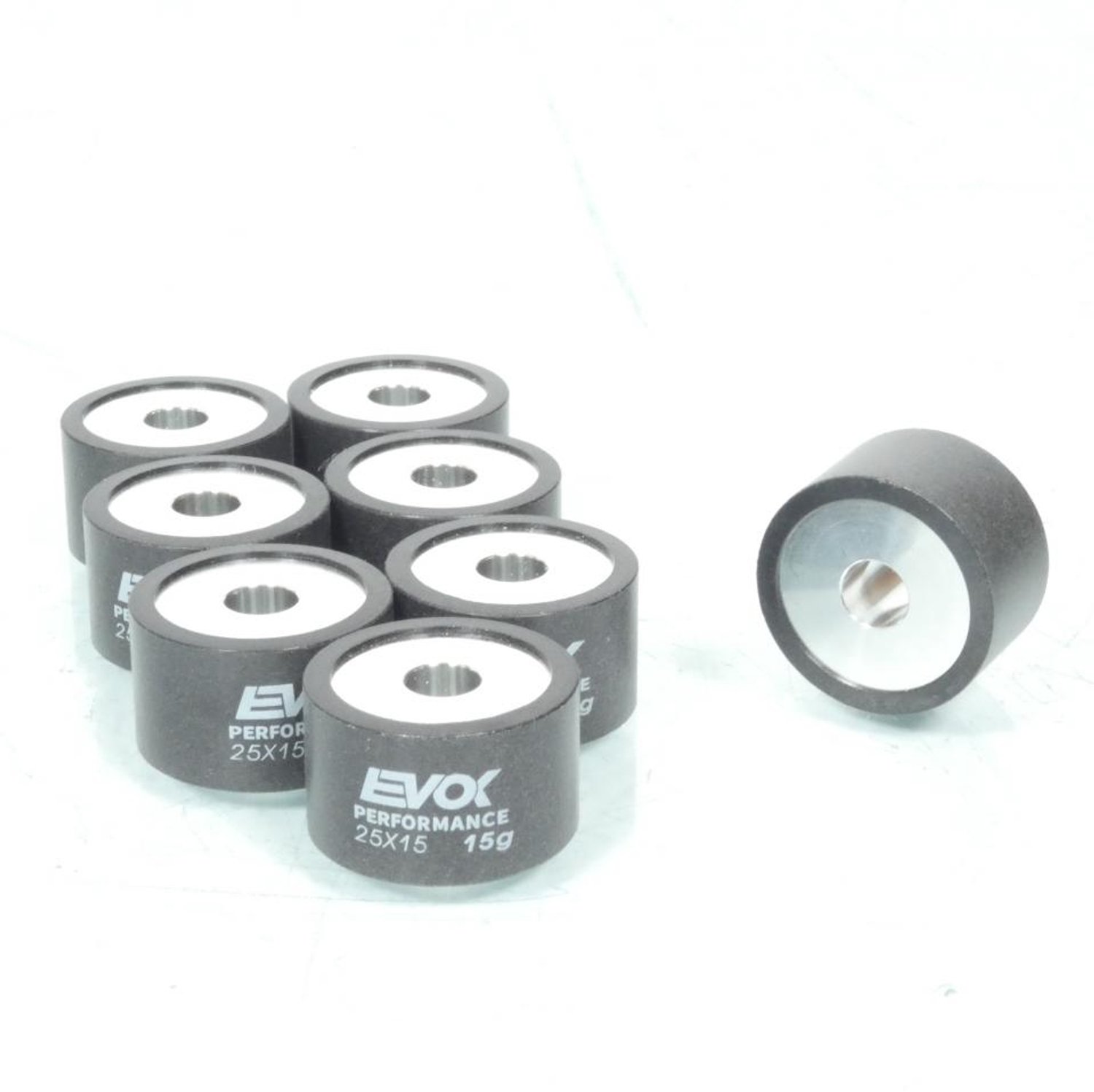 Variateurrol EVOK voor Scooter Derbi 50 Paddock 1998 tot 1999 25x15 15Grs Nieuw
