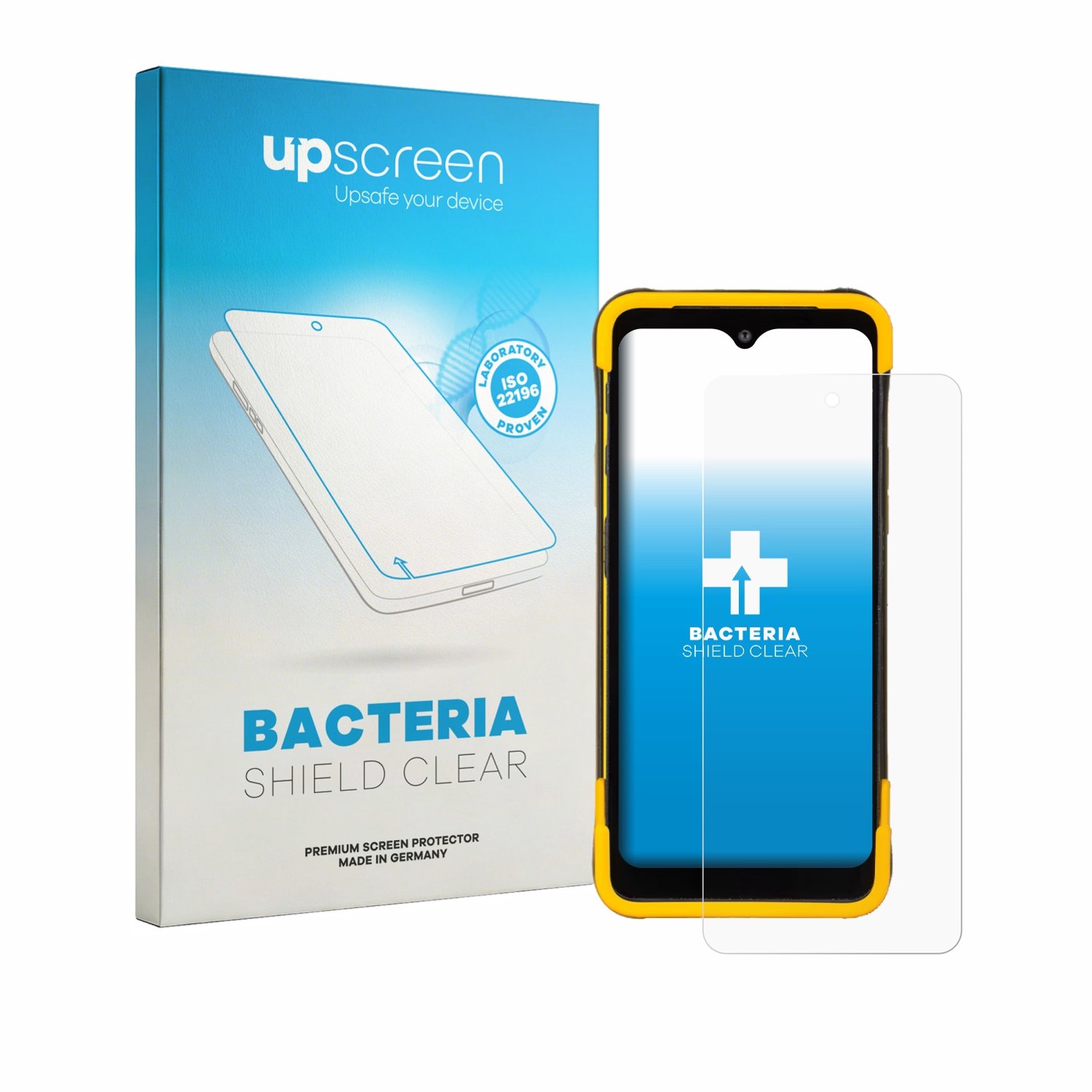 upscreen - Screenprotector voor Trimble TDC6 - Folie Beschermfolie transparant antibacterieel