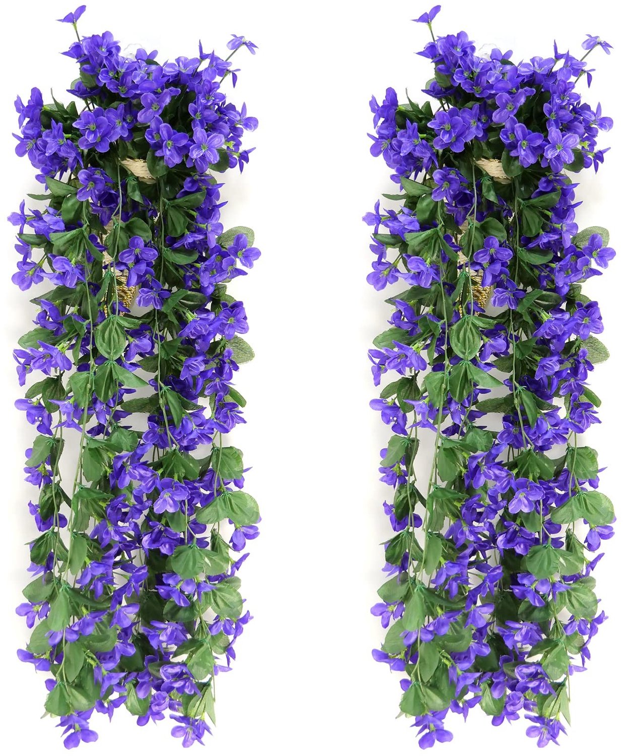 Set van 2 Kunstplanten Klimop voor Decoratie