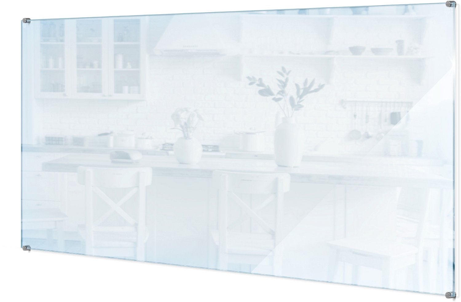 Wallmuralia Achterwand Keuken - Transparante Spatplaat Keuken Glas - 140 x 70 cm - Glazen Keuken Achterwand - Kookplaat Achterwand - Spatscherm Keuken