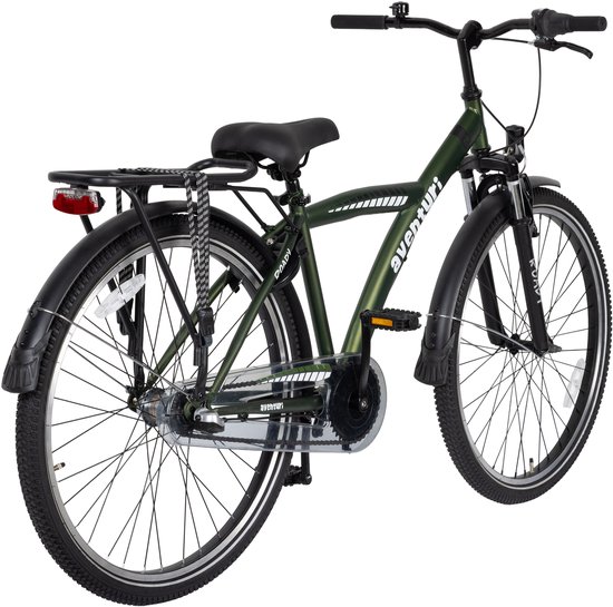 Aventuri Roady 3.0 Jongensfiets 26 Inch - Kinderfiets voor 10 tot 14 Jaar - 3 Versnellingen - Donkergroen — afbeelding 5