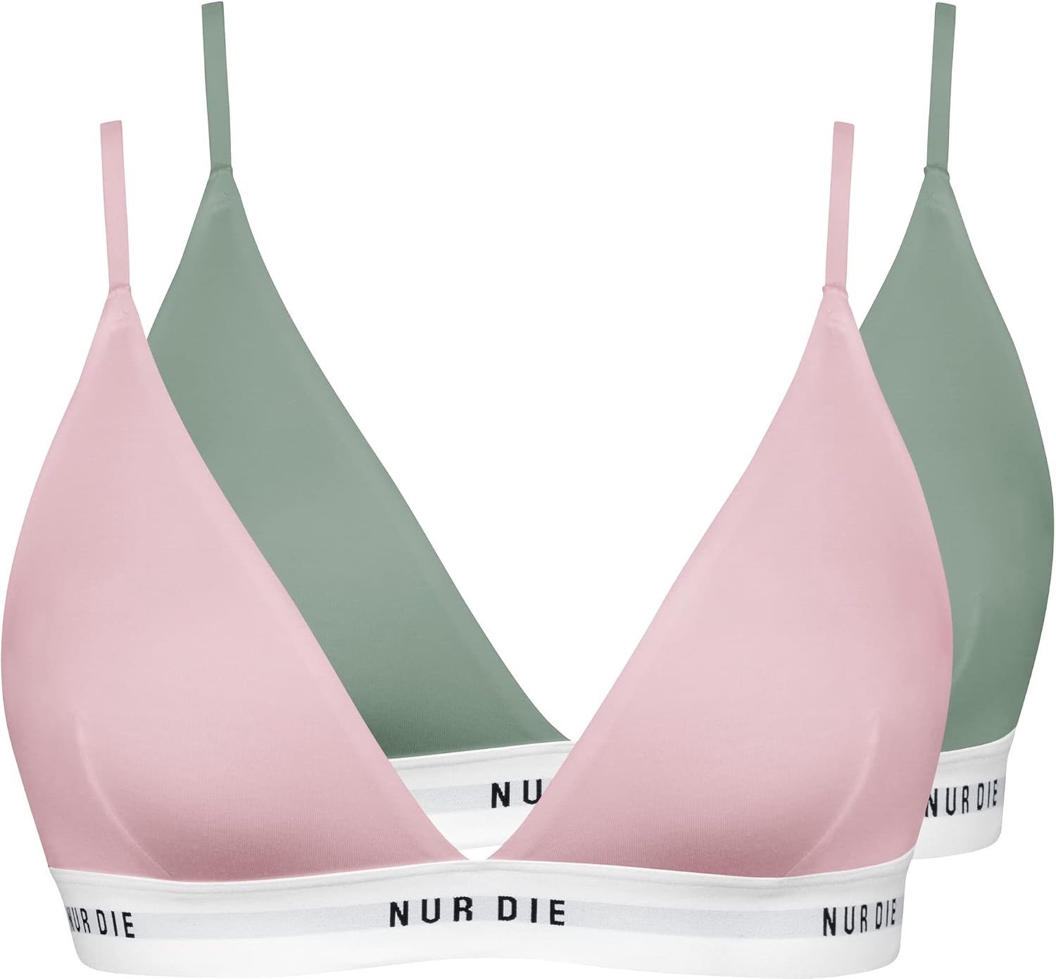 Nur Die 2-Pack Zachte Sport BH Zonder Beugel - Comfortabel & Trendy