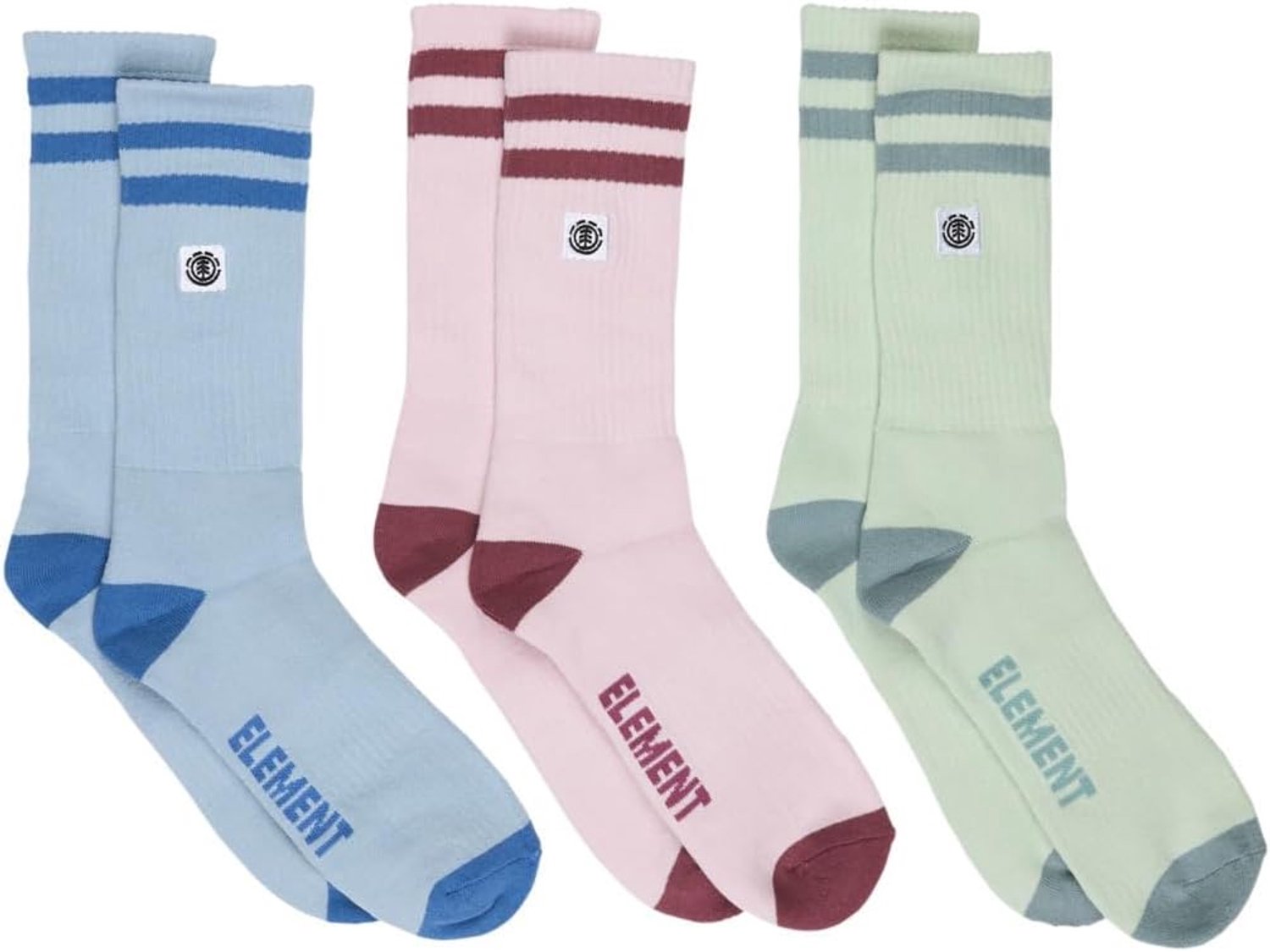 Herensokken 3-Pack Jacquard Gebreid Comfortabel & Duurzaam Light Lilac