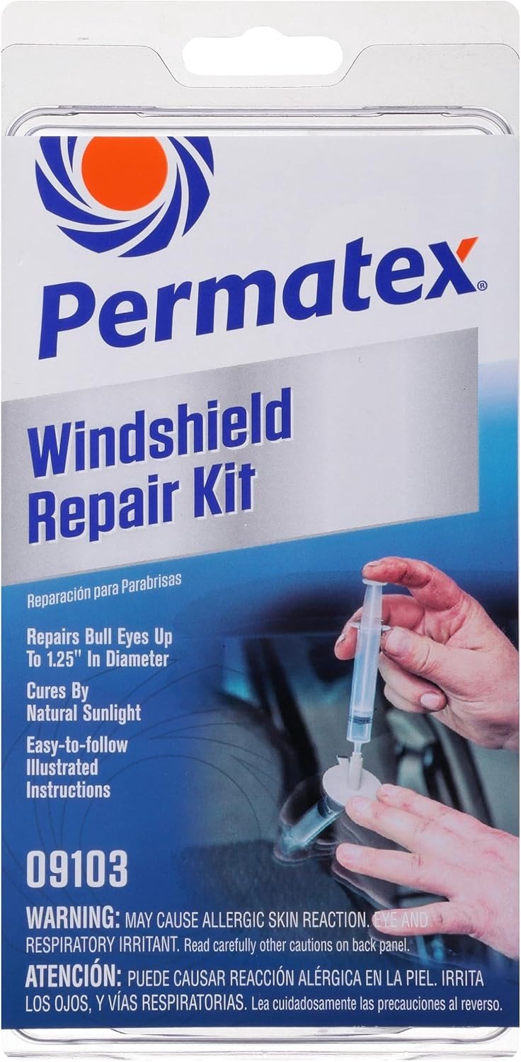 Professionele Ruitreparatie Kit voor Autoruiten, Eenvoudig te Gebruiken, Geen Mengen Nodig, Inclusief 10ml Hars en Duidelijke Instructies