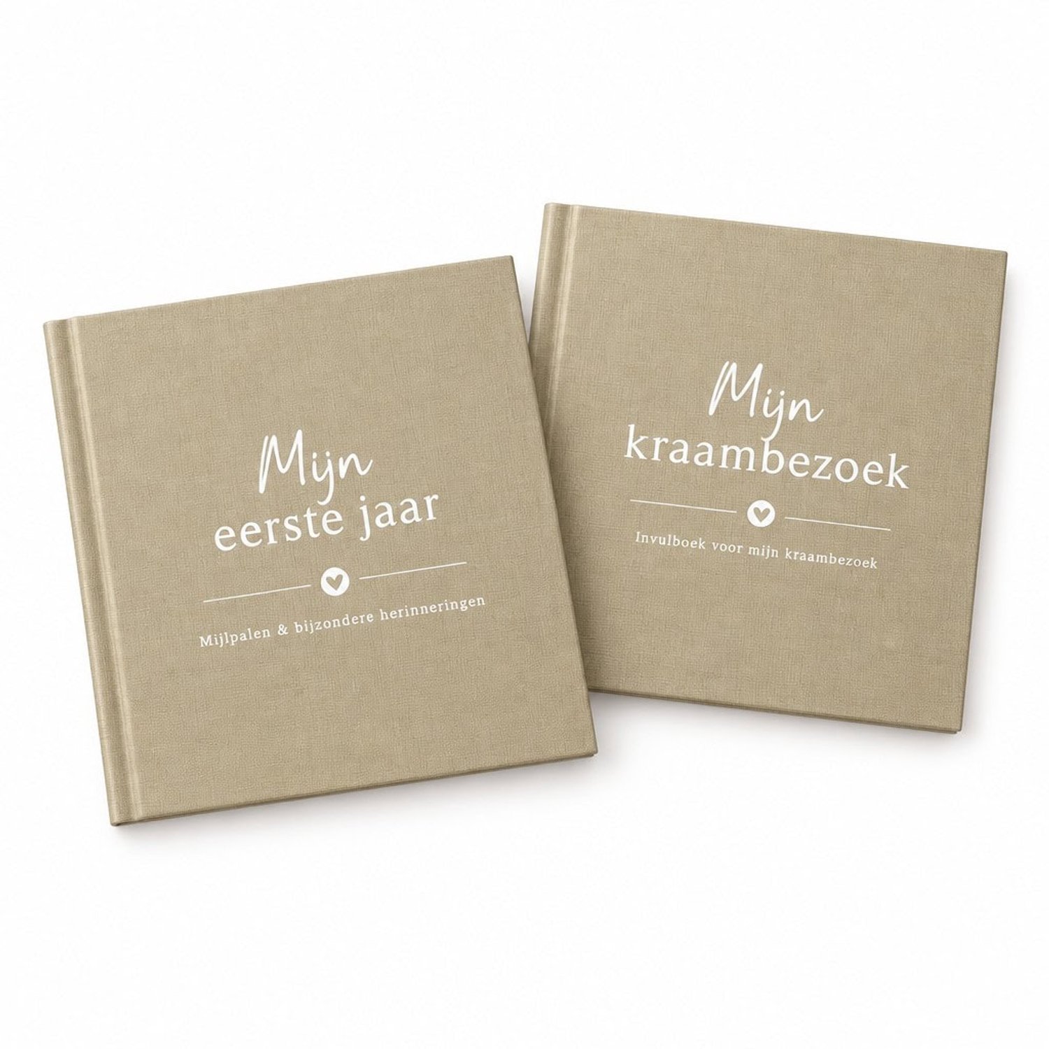 Fyllbooks Invulboeken voordeelset Baby - Linnen Taupe