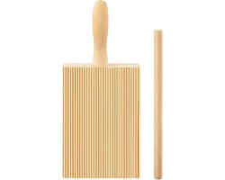Houten Gnocchi Maker met Stokken voor Zelfgemaakte Pasta