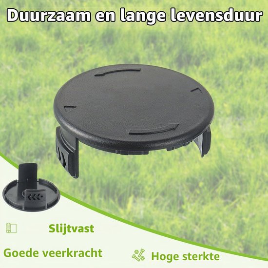 Set van 4 Spoelafdekkingen voor Vervanging van Parkside PRTA 20-Li en PRT 550 - Geschikt voor Tuinmachines en Accessoires — afbeelding 2