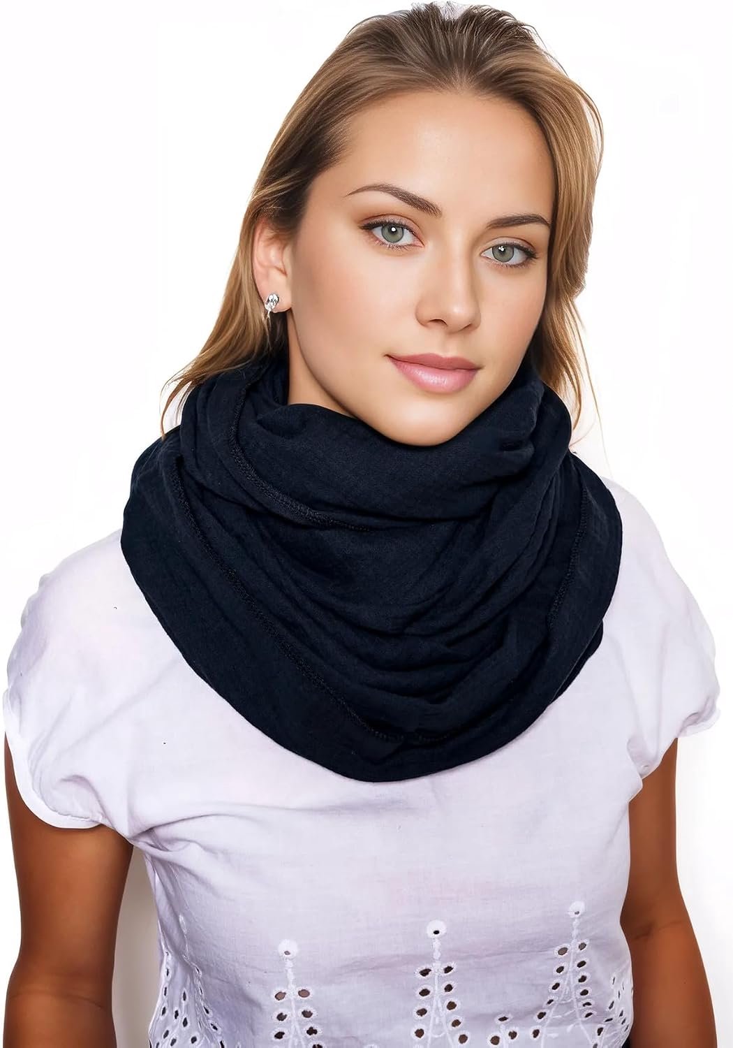 Dames Lusscarf van Muslin - Lichtgewicht en Ademend