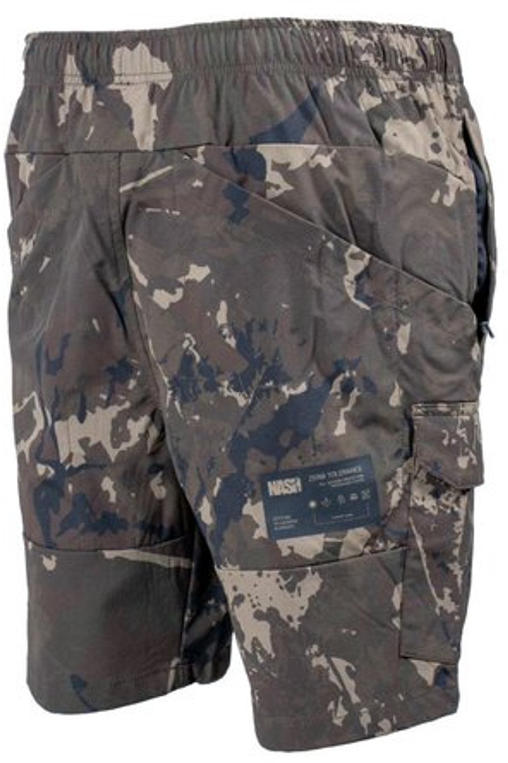 Nash ZT Lite Hydra Flex Combat Shorts Camo Visbroek Multicolor
