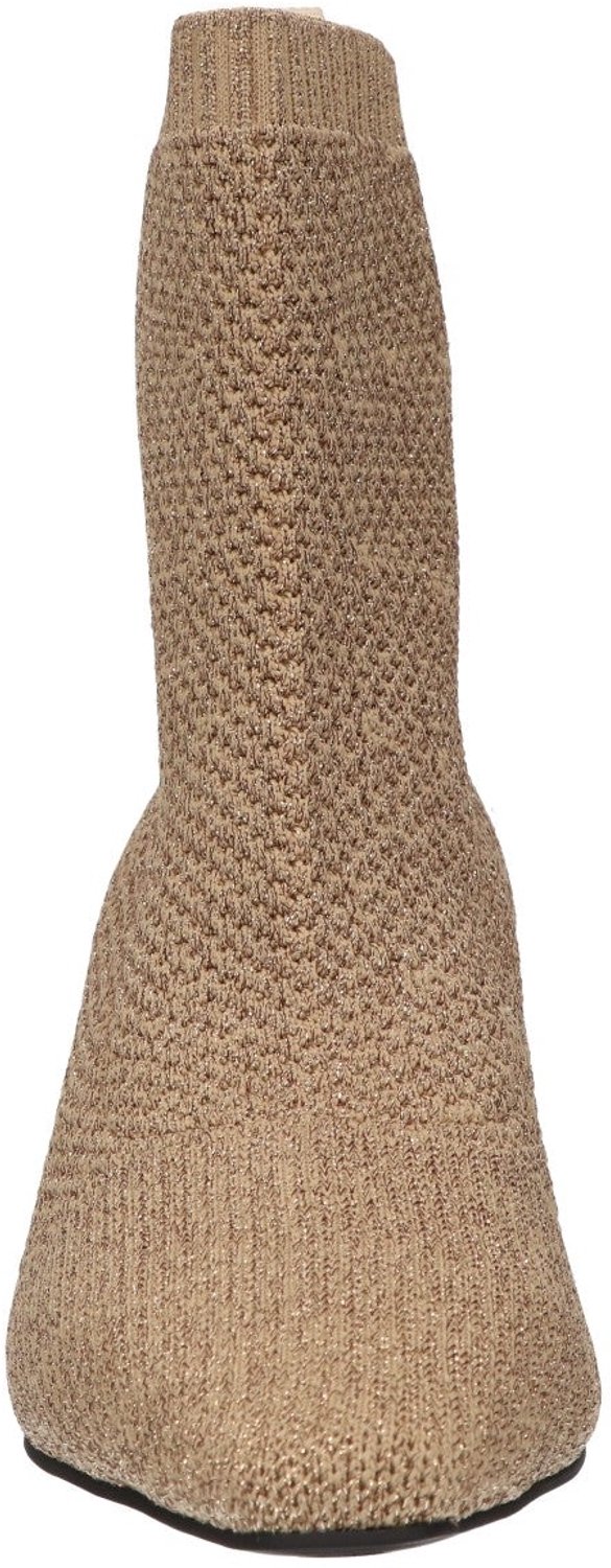 La Strada Enkellaars Goud Knitted - Damesschoenen - Maat - 40