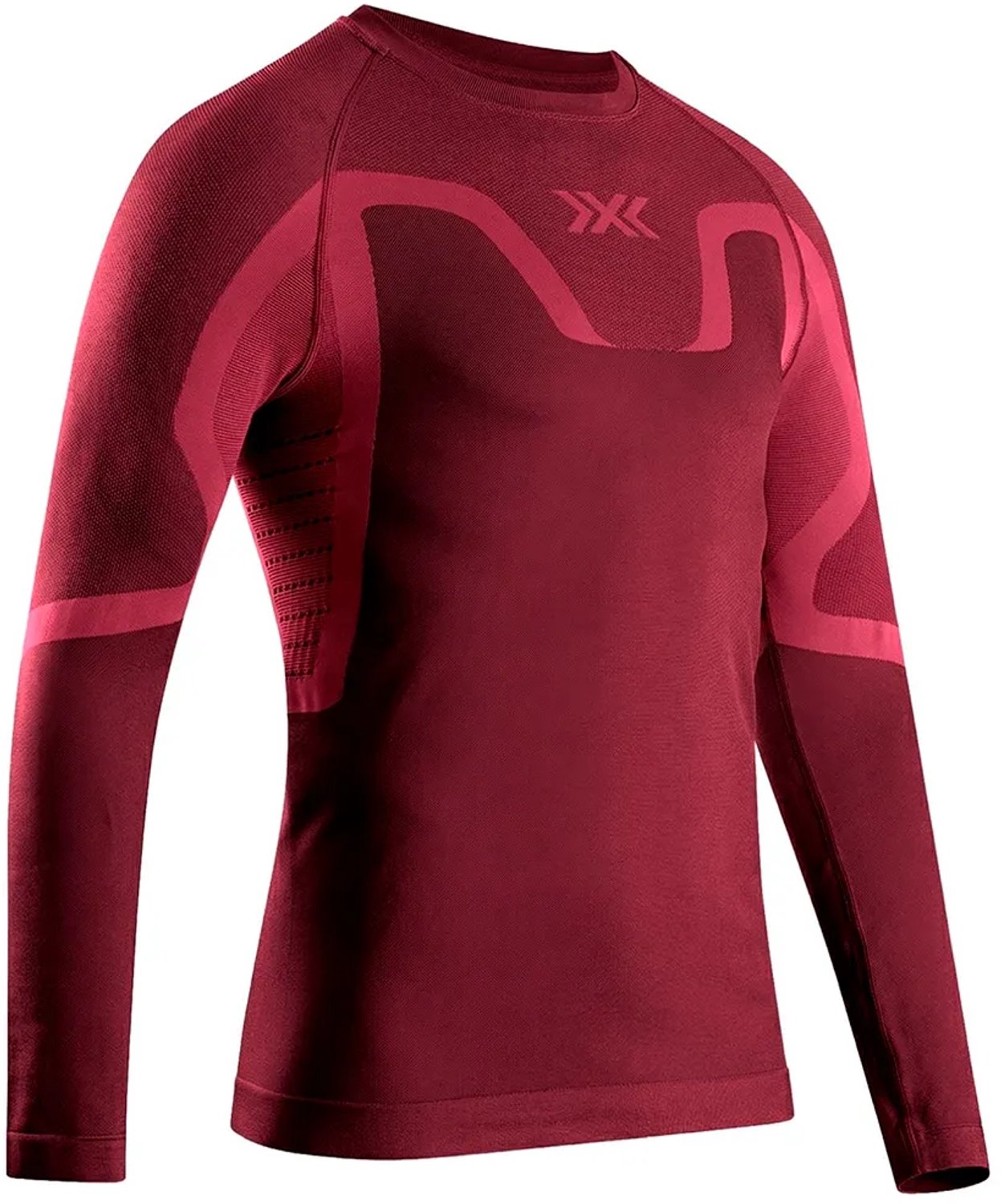 X-bionic X-ential Lange Mouwen Basislaag Rood XL Man
