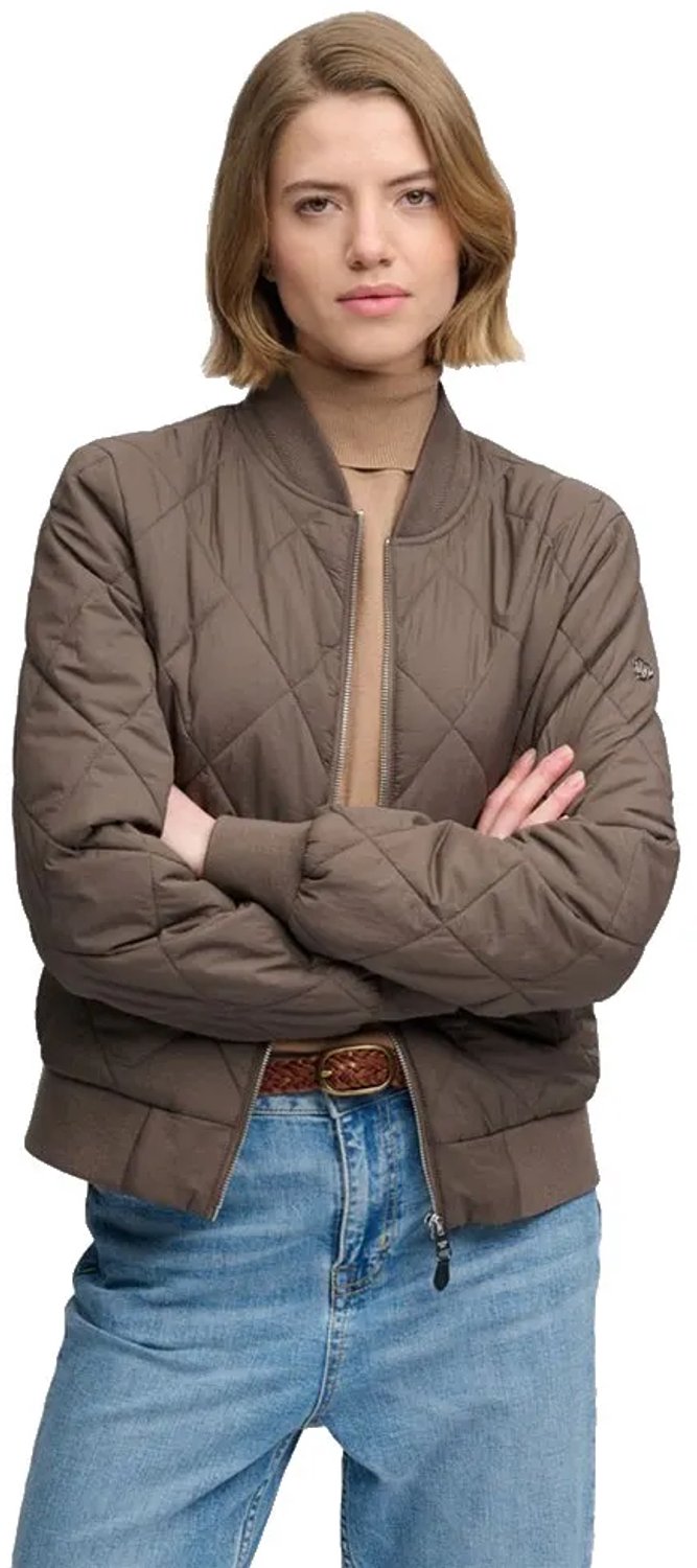 Superdry Liner Bomberjack Dames Gewatteerde jassen Groen