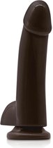 NS Novelties - Elements gladde dildo 14 cm - Bruin