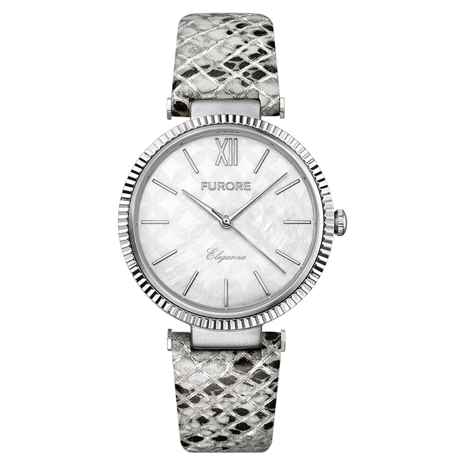 Furore - Dames Horloge Eleganza - Zilver