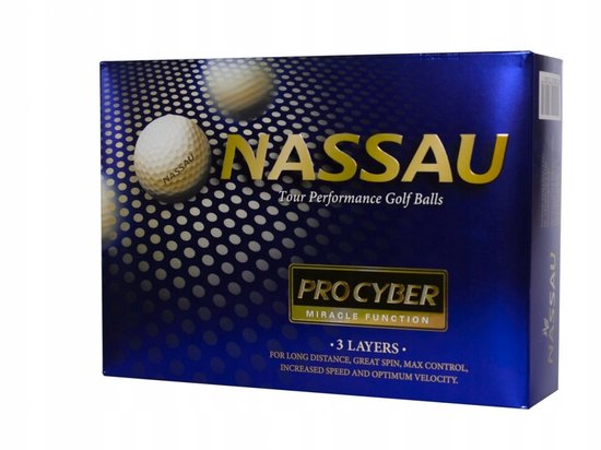 Nassau Pro Cyber - Golfballen - 12 stuks - Pink — afbeelding 4