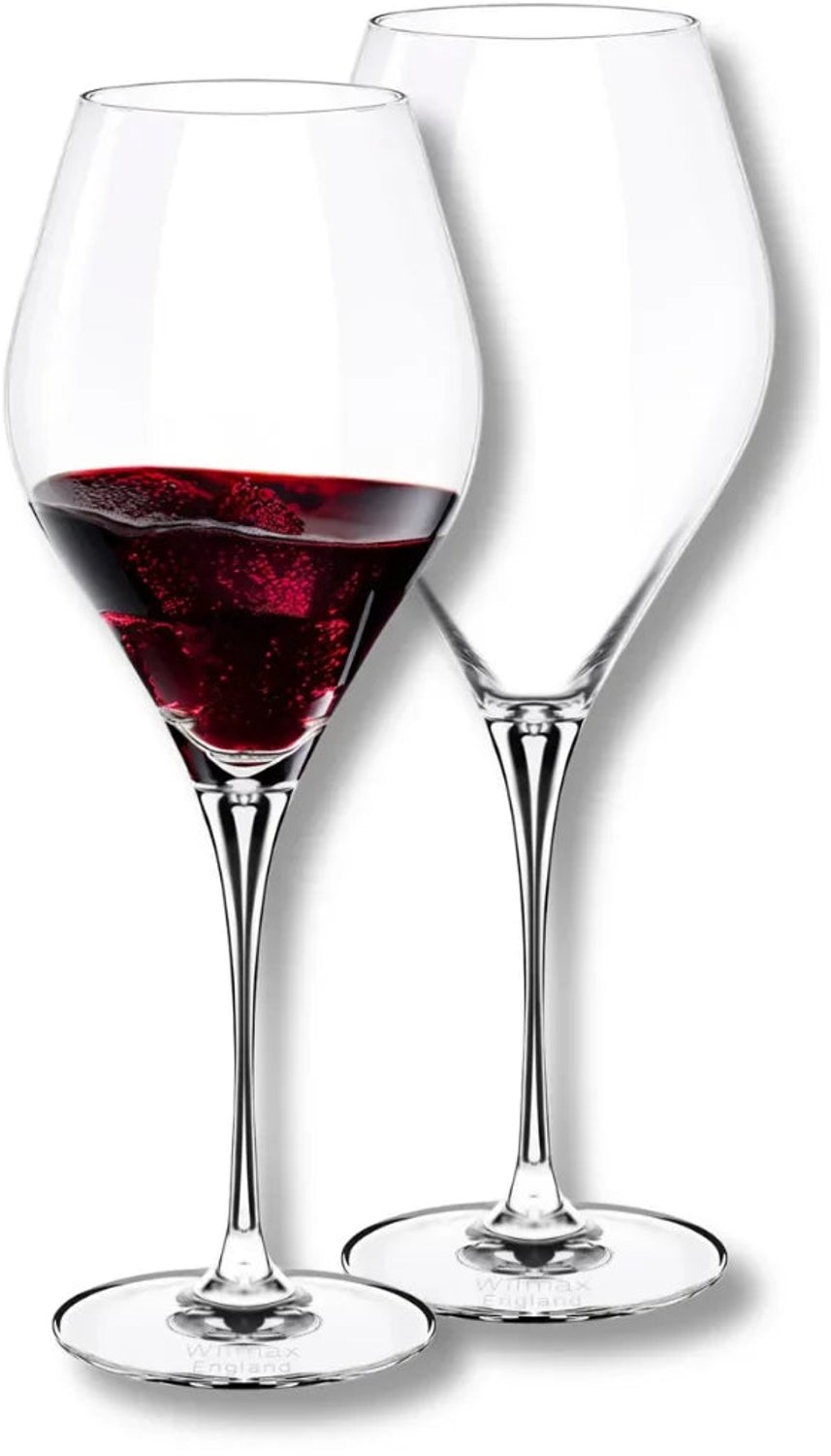 Wilmax England Wijnglas conisch 440 ml Kristalglas 2 stuks