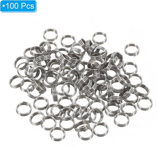 Dartschachtringen, 100 stuks roestvrijstalen dart-O-ring voor verbeterde grip — afbeelding 5