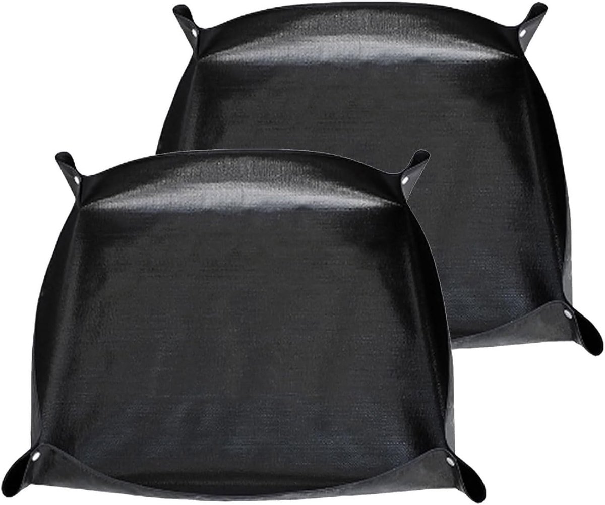 2 waterdichte inlegmatten voor dierenboxen, 150 x 150 cm, kooihoes voor cavia's, herbruikbare basis voor konijnen, konijnen, fretten en andere kleine dieren