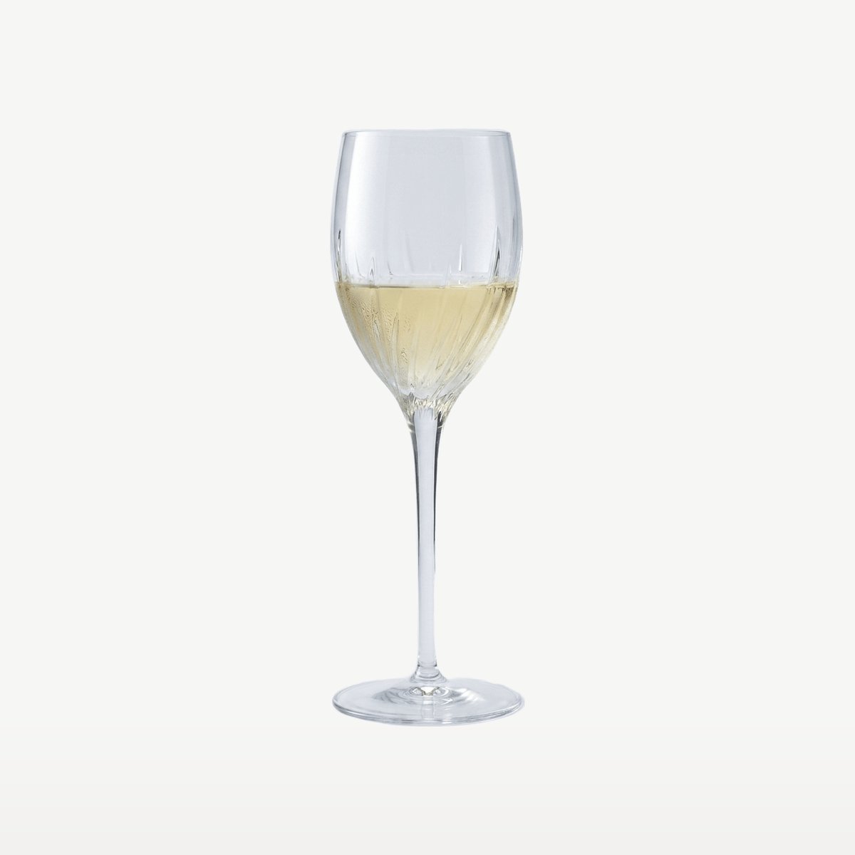 Luigi Bormioli Incanto Wijnglazen 27,5 cl / 275 ml | Set van 6 Stuks | Geschikt voor Witte Wijn | Kristal | Vaatwasserbestendig | Voor Thuis en Horeca