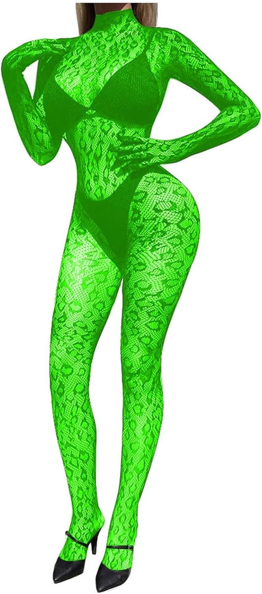 Dames kant sexy lingerie set beha body transparant push-up zonder beugel babydoll gevoerd katoen chic elegant A13