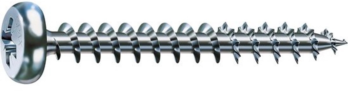 Universele Schroeven met Halfronde Kop 3,5x15mm - 1000 stuks - Hoogwaardige Corrosiebescherming