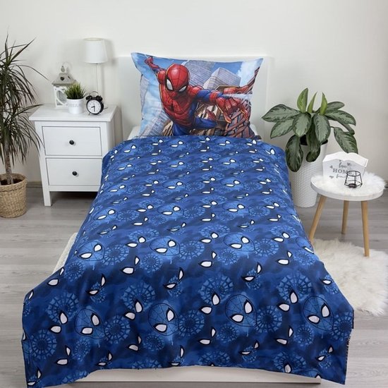 SpiderMan Dekbedovertrek old school - Eenpersoons - 140 x 200 cm - Katoen — afbeelding 5