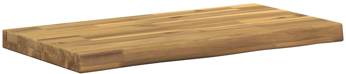 vidaXL Rechthoekig - Tafelblad - 70 - x - 30 - x - 3,2 - cm - Rechthoekig Witgewassen