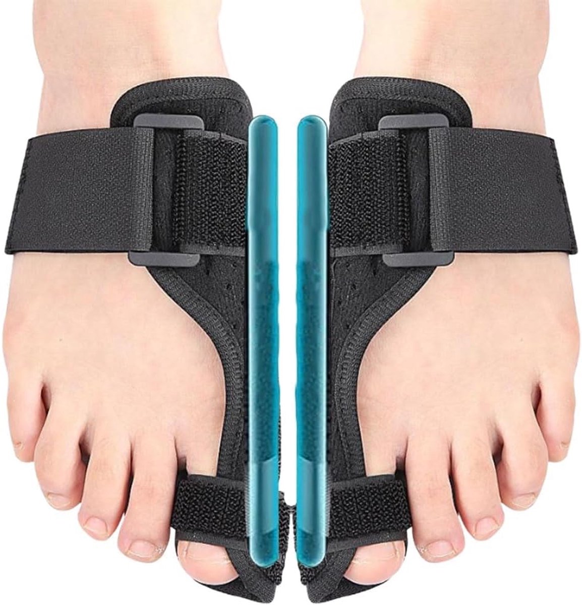 1 Paar Bunion Corrector Hallux Valgus Teen Spreider Grote Teen Corrector Voet Brace Dag en Nacht Ondersteuning Links en Rechts