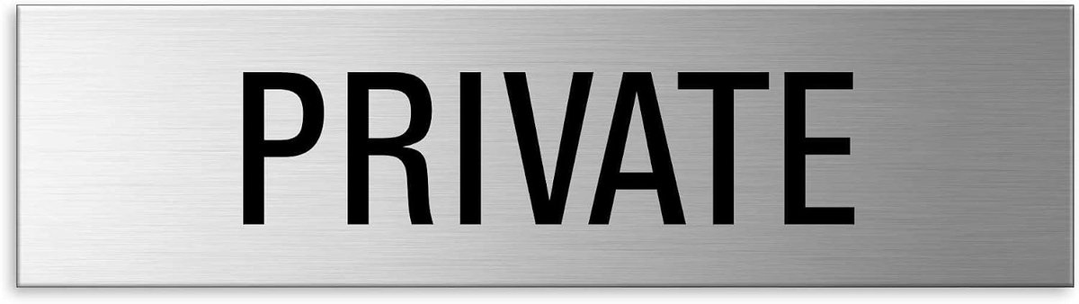 bord - geborsteld aluminium RVS look 3M zelfklevend op achterzijde | 150x40 mm