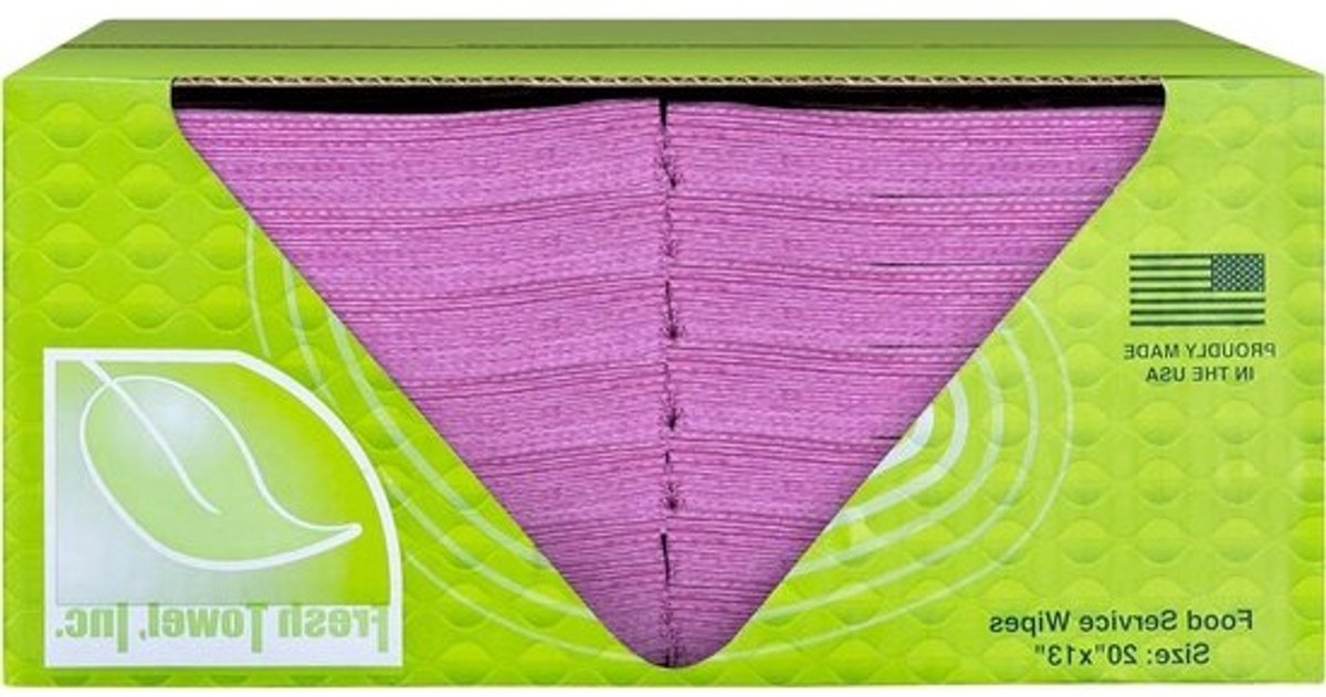 Papieren Keukendoeken - Servetten - Schoonmaken - Absorberend - 13 x 20 inch - Roze