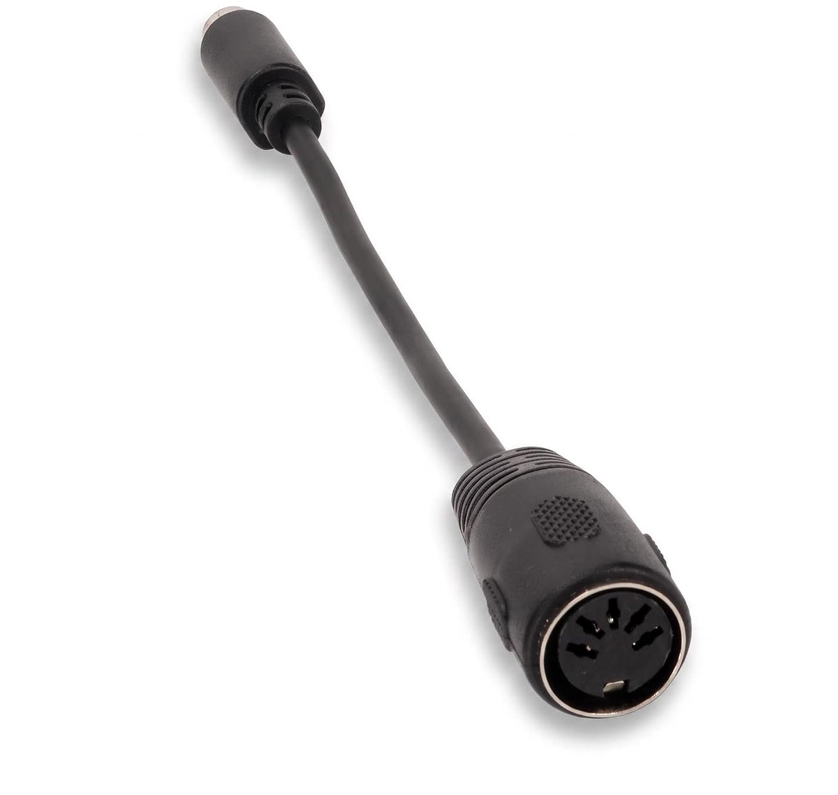 5-pins Naar MIDI 6-pins Kabel voor toetsenbordmuis, DIN 5-pins Vrouwelijk Naar MIDI 6-pins Mannelijke Kabel Toetsenbord en Muisoverdrachtskabel voor 5,9 Inch