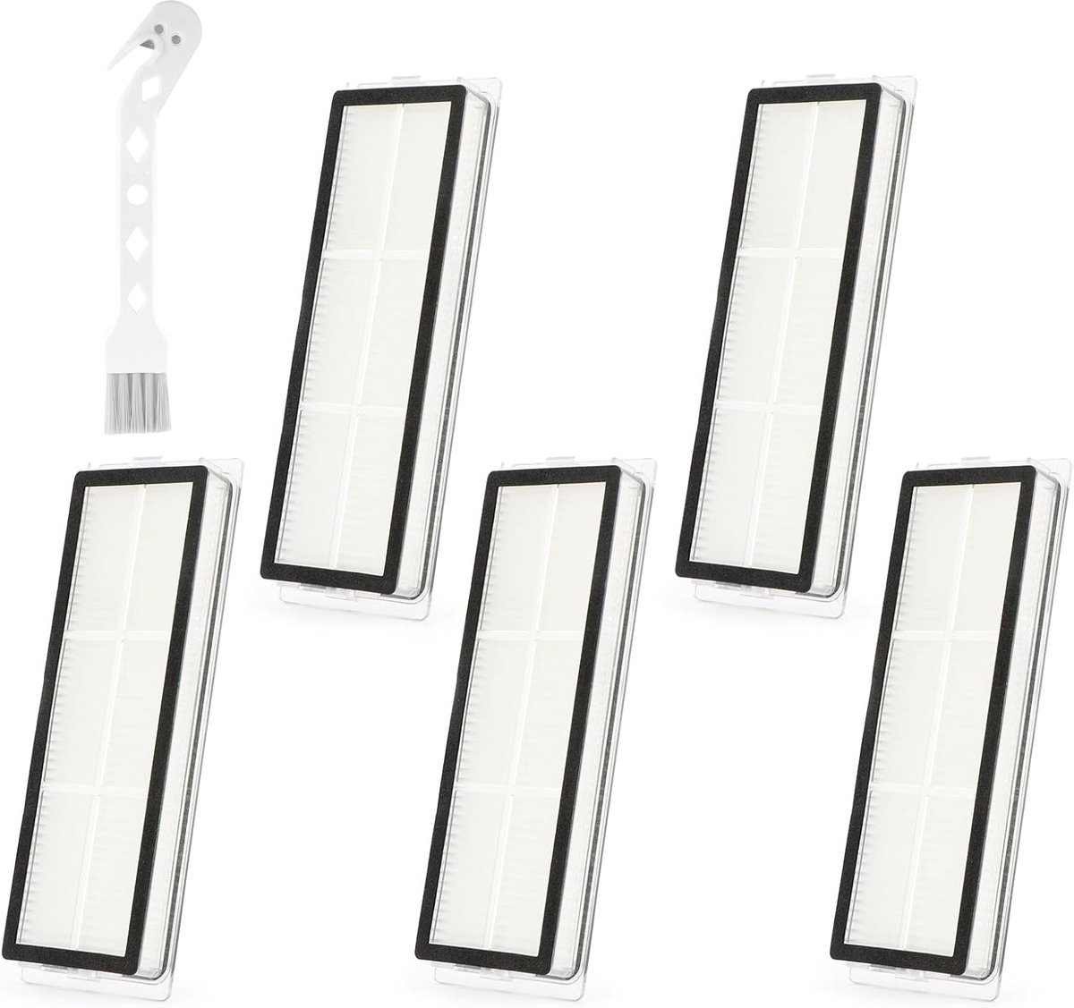 5 stuks HEPA-filter voor Dreame L10s Ultra / L10 Ultra / D10 Plus Gen 2 / D10 Plus HEPA-filter voor Xiaomi X20+ Plus / X10+ Plus accessoires voor robotstofzuigers