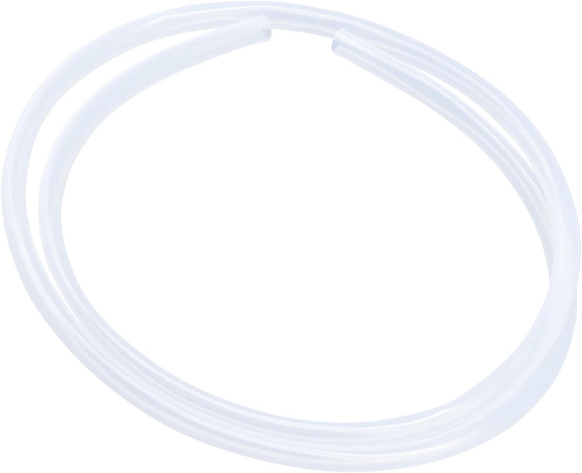 buizen 10 mm ID x 12 mm OD (1 meter), flexibele transparante siliconen buisslang van voedingskwaliteit voor lucht/waterpompopdracht, thuisbrouwen, aquarium