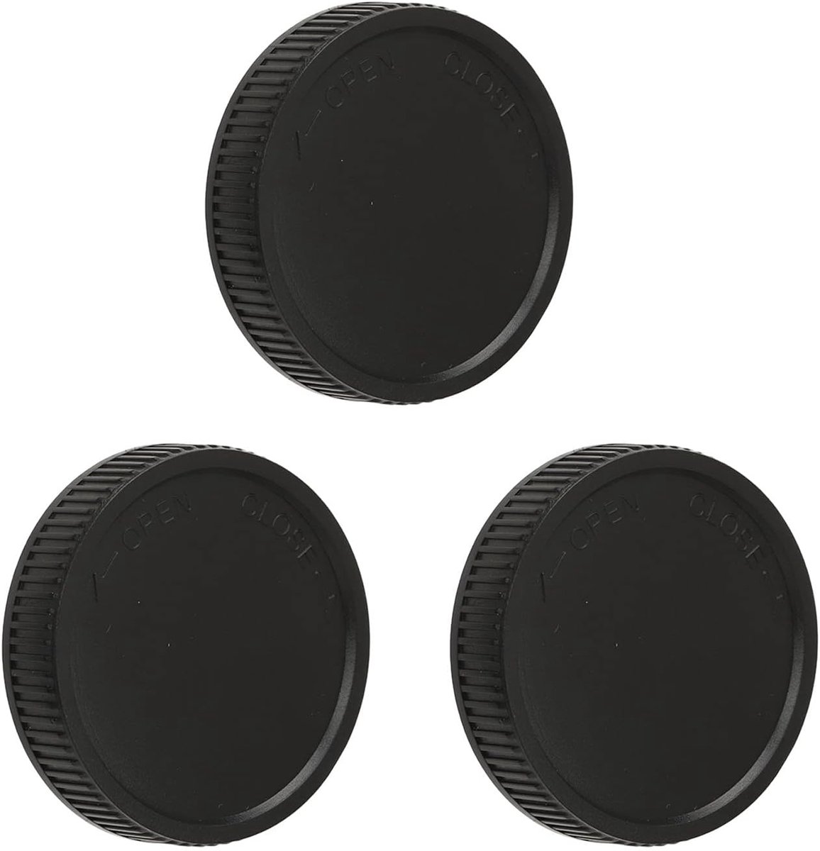 Dailygoods- Lensdop 67 mm - Robuustheid - Bescherming - M42x0,75 Draad - 3 Stuks - Eenvoudig Uiterlijk - Lenskap