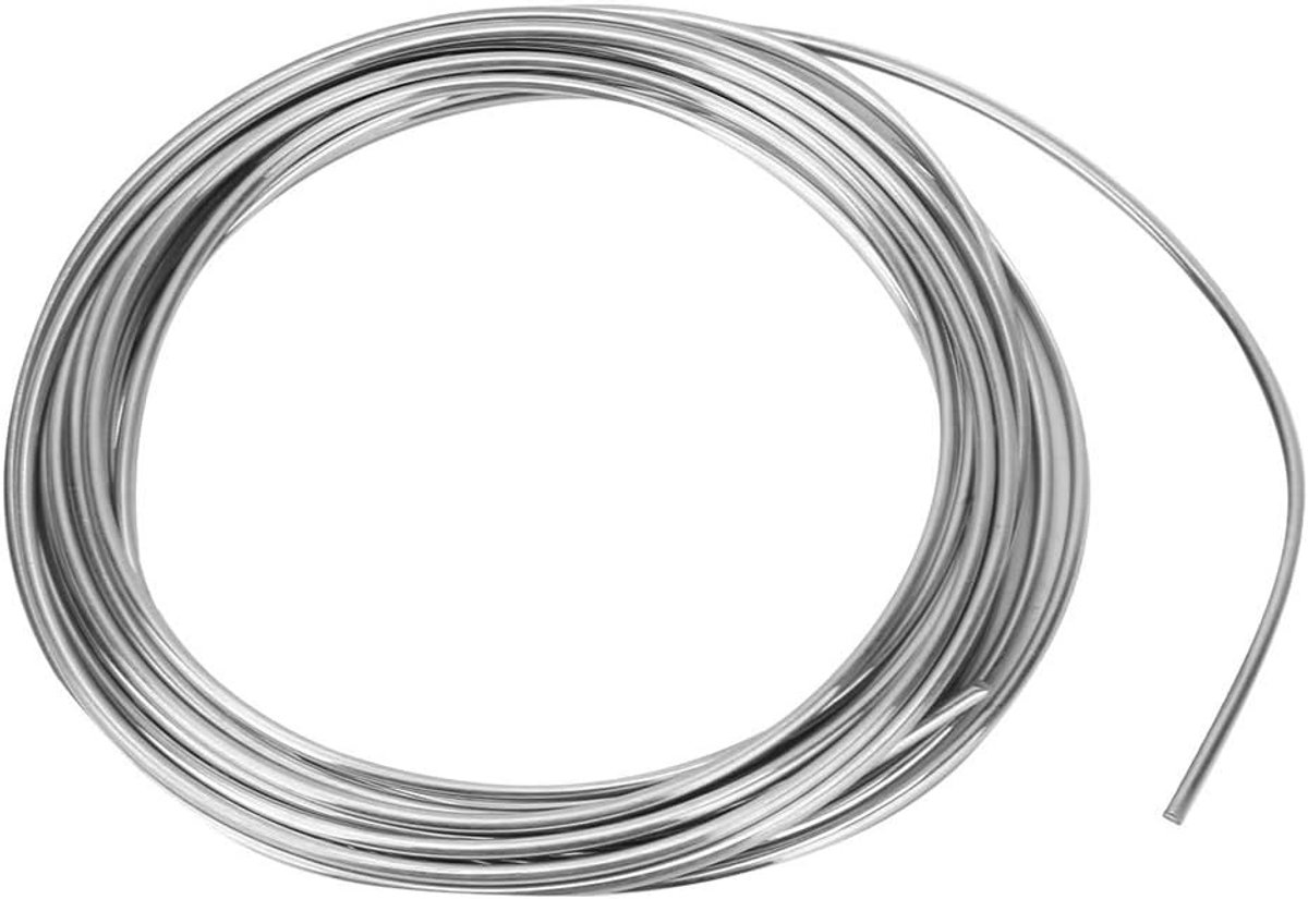 Dailygoods- Lasstaaf Koper-Aluminium 4 m - Laag Smeltpunt - Goede Vloeibaarheid - Glad Laseffect - Stevig Bevestigd - Geschikt voor Lassen - Lasdraad