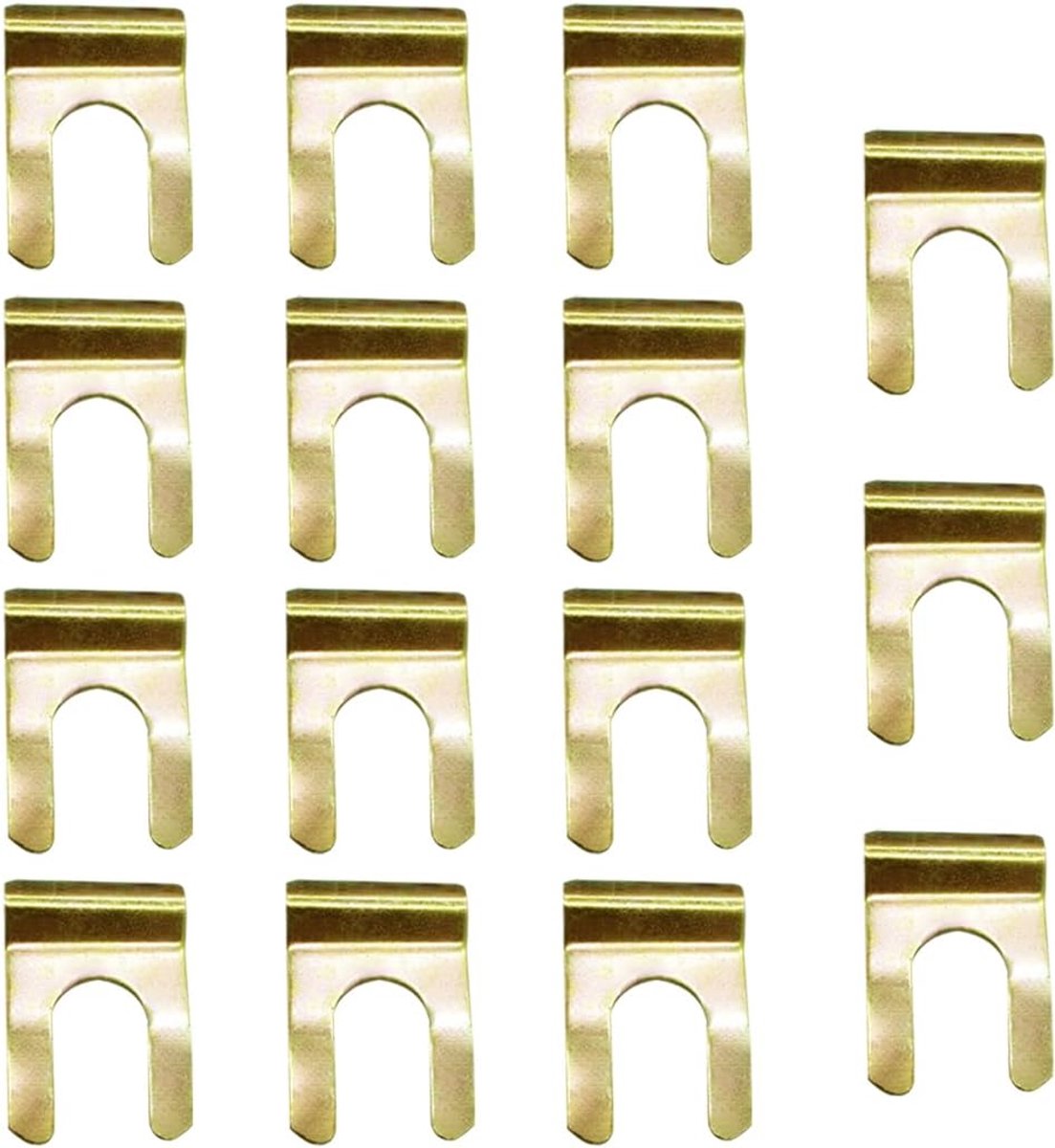Dailygoods- Remslangklemmen 15 Stuks - Slangklemmen RVS - Robuust - Vlamvertragend - Duurzaam - Hoogwaardige Kwaliteit