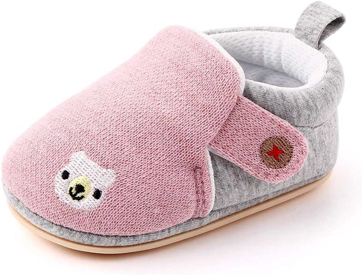 Eerste Schoentjes Zuigeling Meisjes Jongens Slippers Zachte Zool Ademend