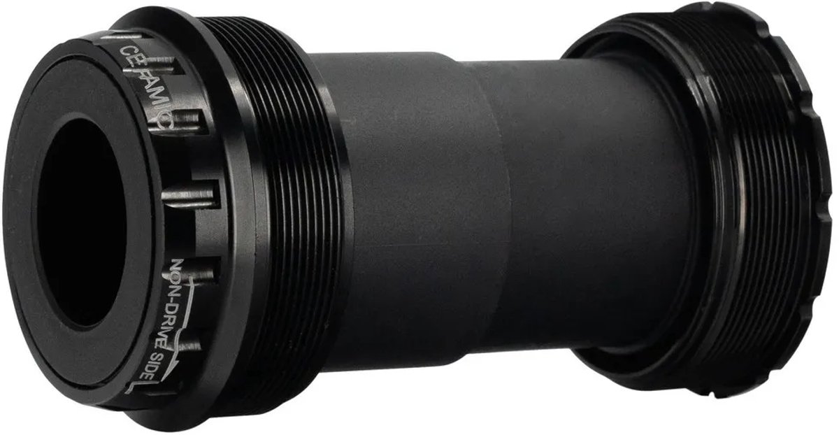 Cycling Ceramic T47a Pressfit 30 30mm Trapaslager Zwart 77 mm