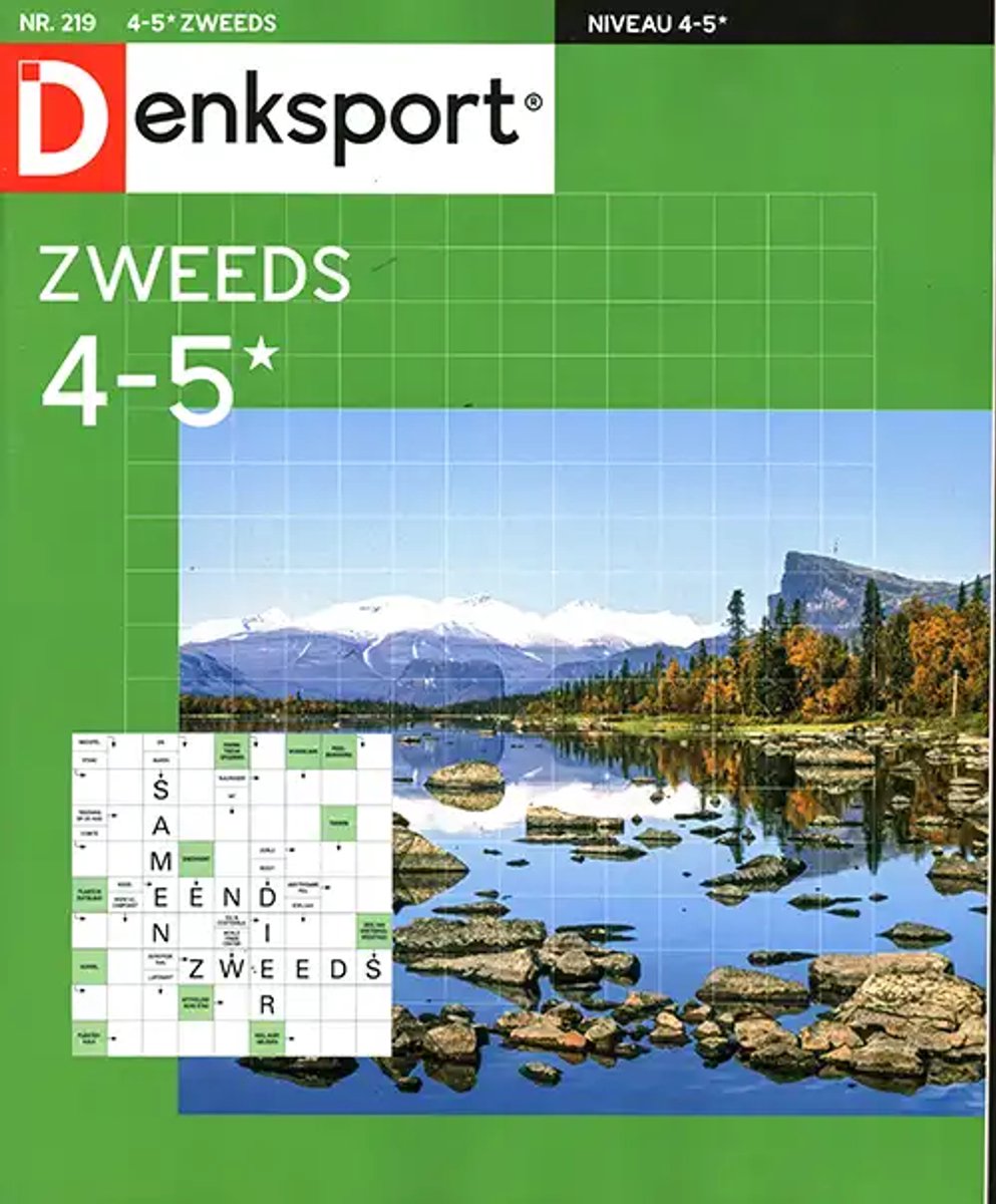 Denksport Zweeds 4-5 sterren - 219 2026