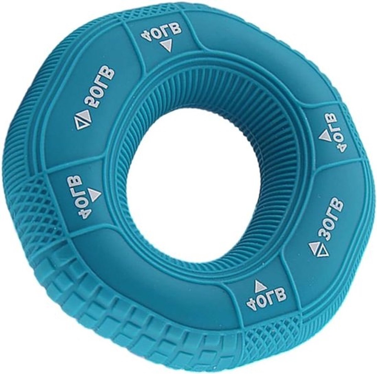 Handgreep voor Krachttraining - Polsversterker Onderarmtrainer - Grip Kracht Versterken - Flexibel Siliconen Materiaal - 78 x 78 cm - Blauw