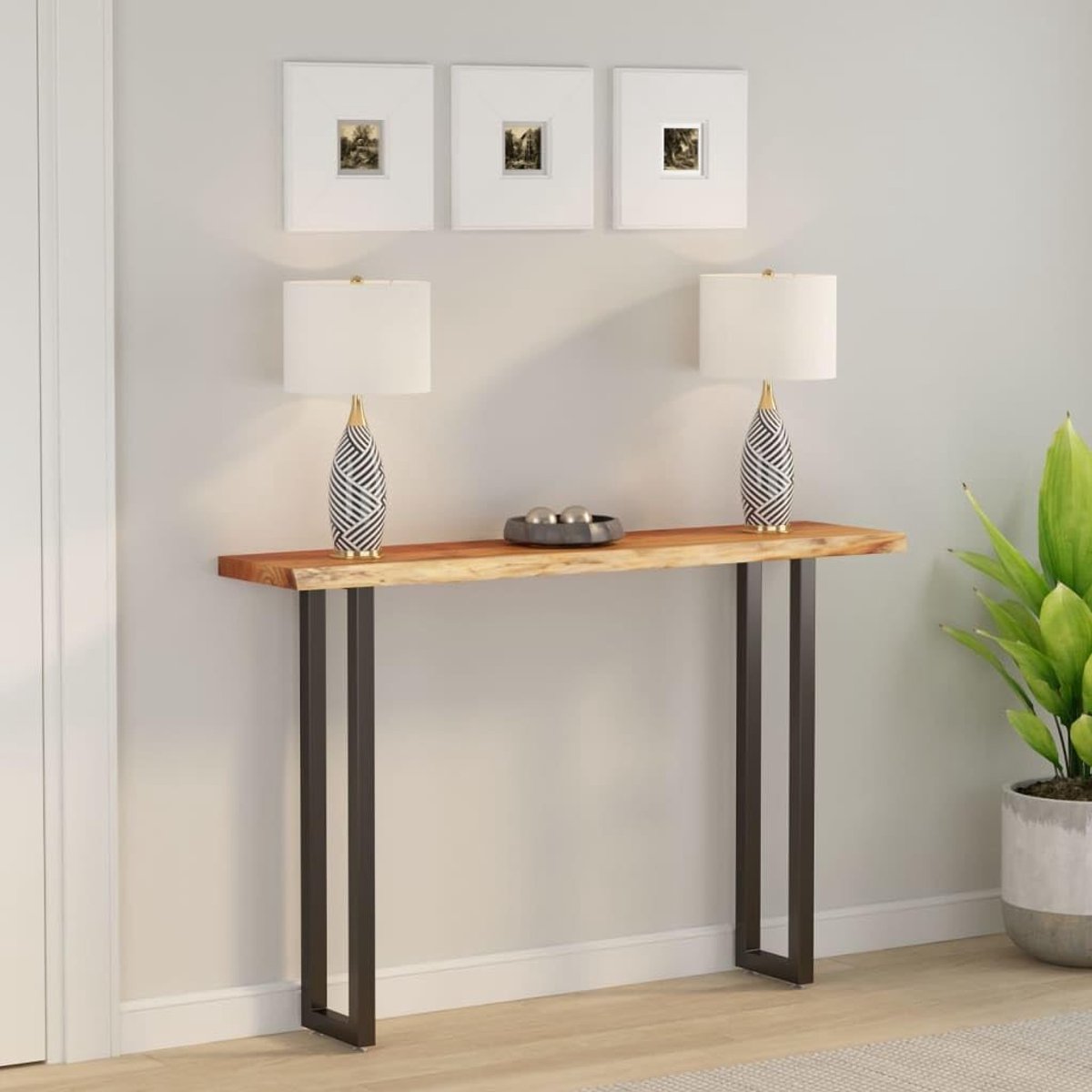 Vervangend tafelblad, vervangingsplaat voor tafel, eettafel, houten tafelblad, geschikt voor café, eetkamer, restaurant, hotel, 160 x 30 x 2,5 cm, rechthoekig, massief hout, acacia