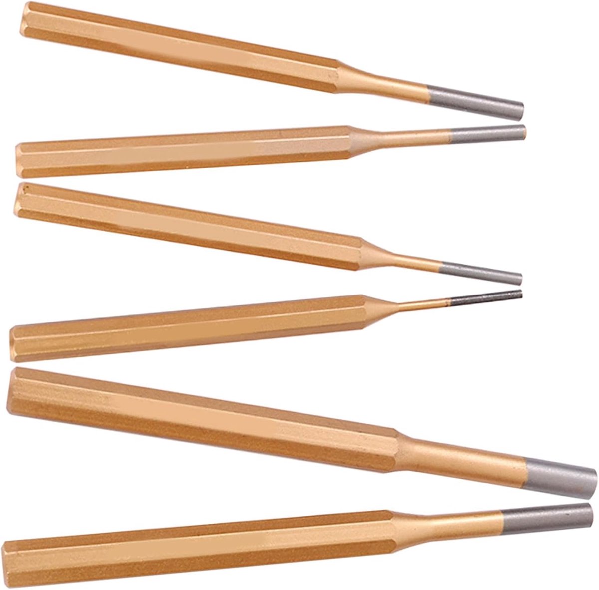 Reparatie Pons Set 6 Stuks Set 3-10mm Pons Metaal Pons Set voor Monteur Automobiel Houtbewerking