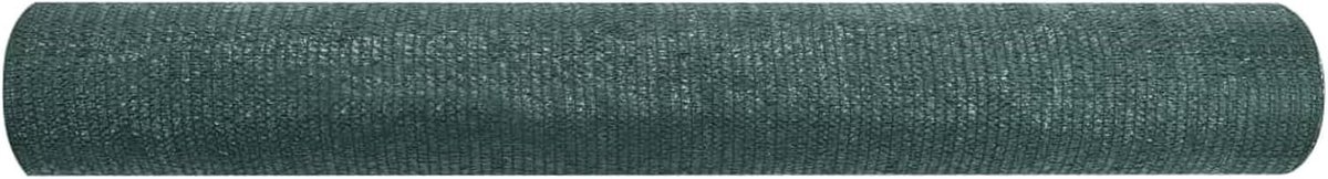 Hekscherm, groen, 1,2 x 25 m, HDPE 75 g/m², inkijkbescherming, omheining, schaduwnet, windscherm, zonwering voor tuinhek, balkon, tennisbaan, 149375